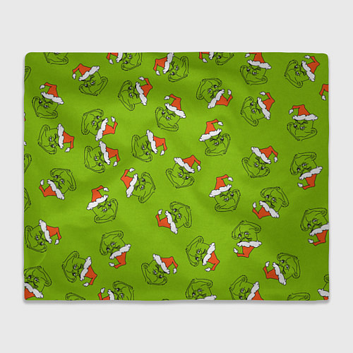 Плед Гринч Укротитель рождества / 3D-Велсофт – фото 1