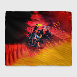Плед флисовый Крещение огнём - Ария, цвет: 3D-велсофт