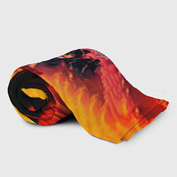 Плед флисовый Крещение огнём - Ария, цвет: 3D-велсофт — фото 2