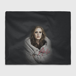 Плед флисовый Фото Адель, цвет: 3D-велсофт