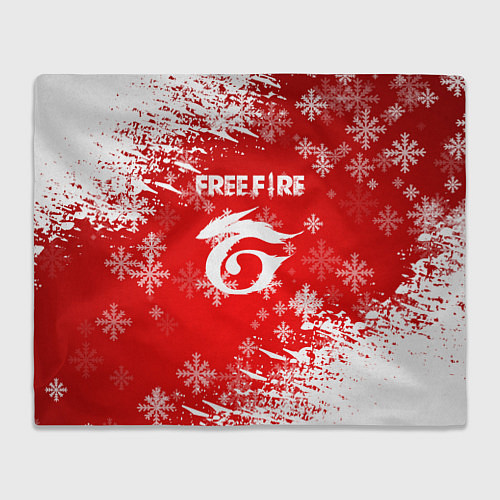 Плед Free Fire - Новогодний / 3D-Велсофт – фото 1