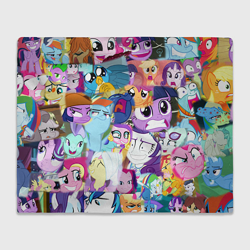 Плед My Little Pony Персонажи / 3D-Велсофт – фото 1