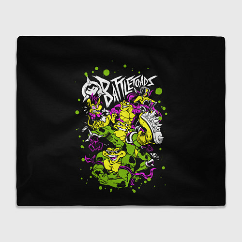 Плед Battletoads - Боевые Жабы / 3D-Велсофт – фото 1