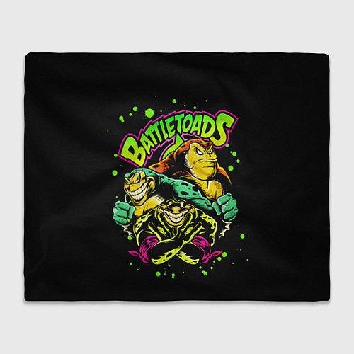 Плед Battletoads Боевые Жабы / 3D-Велсофт – фото 1
