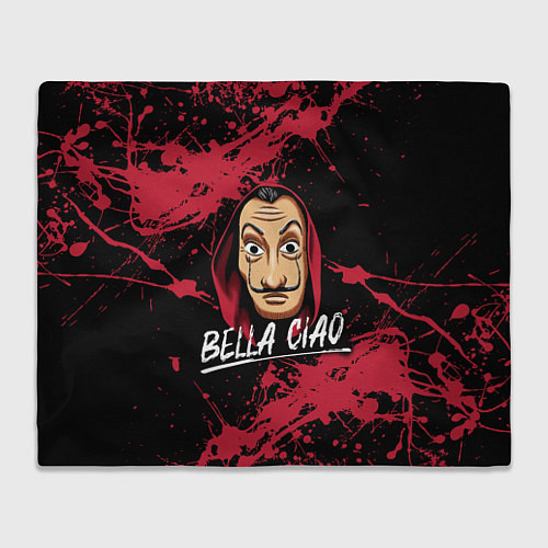 Плед БУМАЖНЫЙ ДОМ LA CASA DE PAPEL BELLA CIAO / 3D-Велсофт – фото 1