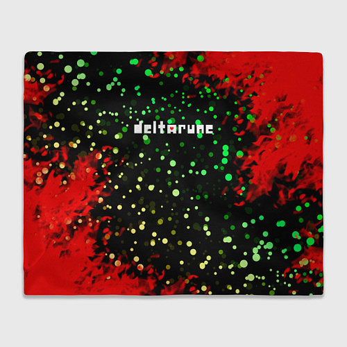 Плед Deltarune пламя / 3D-Велсофт – фото 1