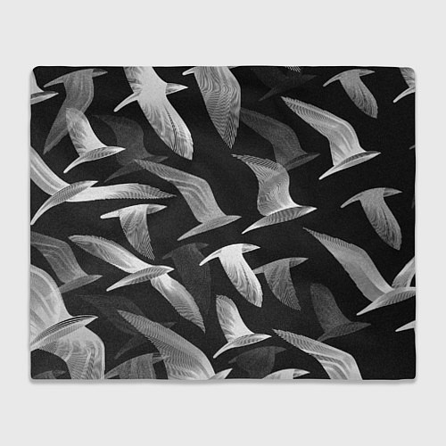 Плед Стая птиц 01 / 3D-Велсофт – фото 1