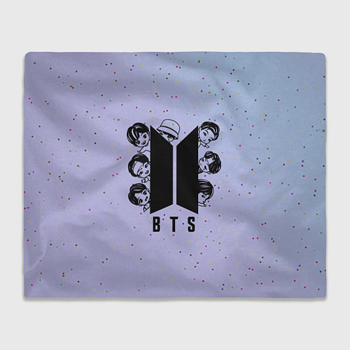 Плед Bangtan BTS / 3D-Велсофт – фото 1