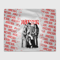 Плед MANESKIN POSTER СОСТАВ ГРУППЫ