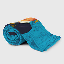 Плед флисовый Bully, Джимми Хопкинс, цвет: 3D-велсофт — фото 2