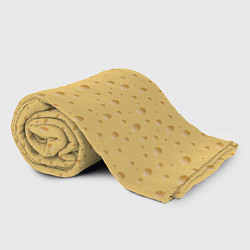 Плед флисовый Сыр - Cheese, цвет: 3D-велсофт — фото 2