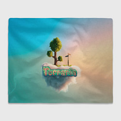 Плед флисовый Облако в Террарии, цвет: 3D-велсофт
