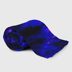 Плед флисовый Purple Tie-Dye, цвет: 3D-велсофт — фото 2