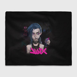 Плед ДЖИНКС С ГРАНАТОЙ League Of Legends