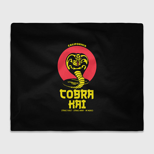 Плед Cobra Kai California / 3D-Велсофт – фото 1