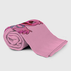Плед флисовый Pink Kissy Missy, цвет: 3D-велсофт — фото 2