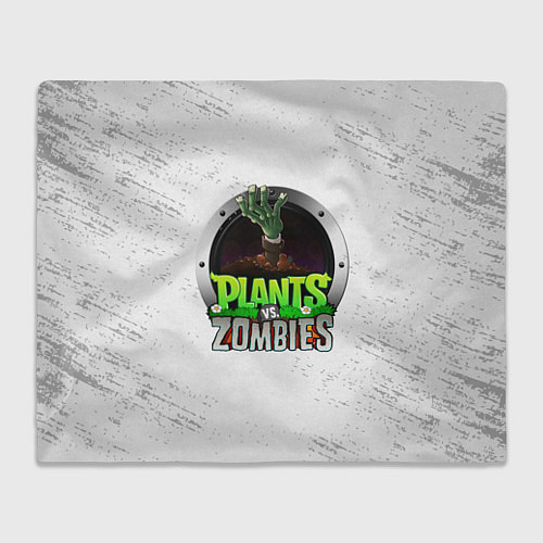 Плед Plants vs Zombies логотип / 3D-Велсофт – фото 1