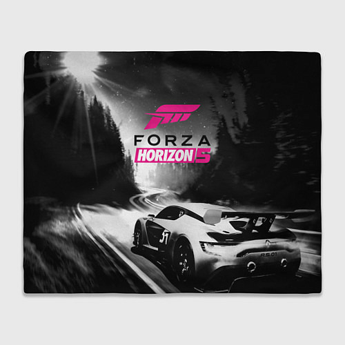 Плед Forza Horizon 5 - night race / 3D-Велсофт – фото 1