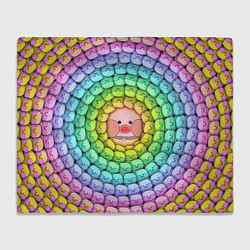 Плед флисовый Psychedelic Lalafanfan, цвет: 3D-велсофт