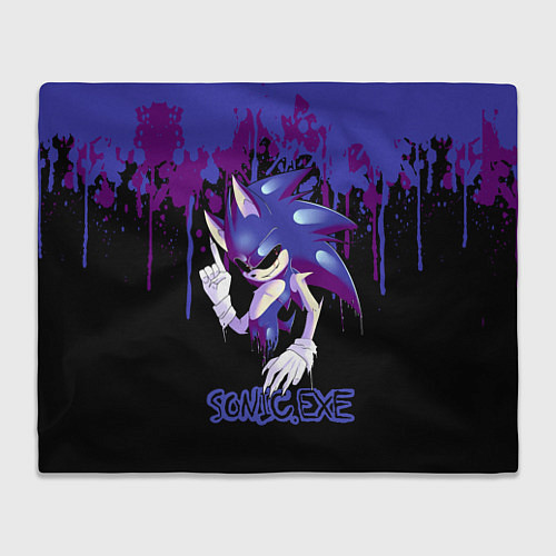 Плед Sonic Exe - Dark Sonic / 3D-Велсофт – фото 1
