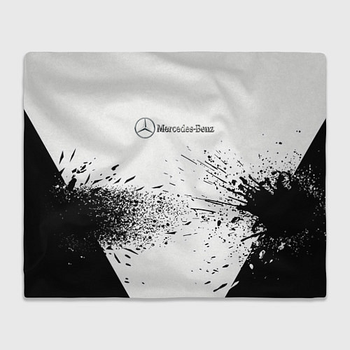 Плед Mercedes-Benz - Брызги / 3D-Велсофт – фото 1