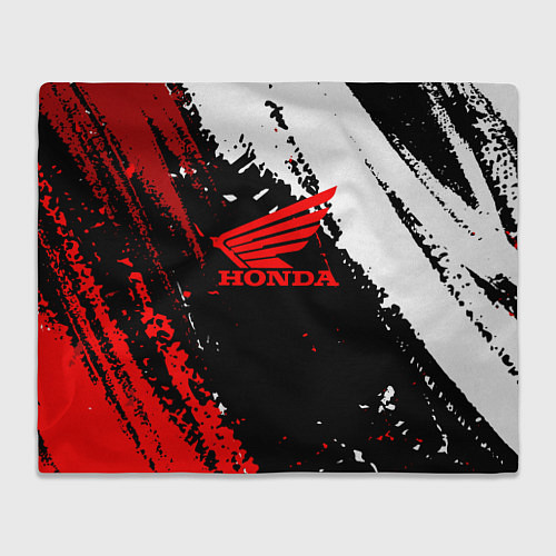 Плед Honda Logo Auto / 3D-Велсофт – фото 1