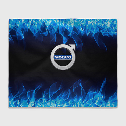 Плед Volvo - Огонь / 3D-Велсофт – фото 1