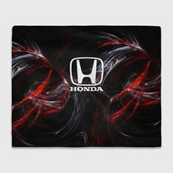 Плед флисовый Honda разводы, цвет: 3D-велсофт