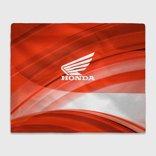 Плед Honda logo auto / 3D-Велсофт – фото 1