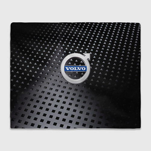 Плед Volvo сталь / 3D-Велсофт – фото 1