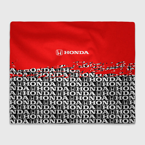 Плед Honda - Pattern / 3D-Велсофт – фото 1