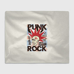 Плед Punk Rock Панк