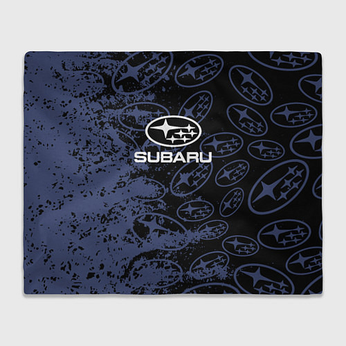 Плед Subaru Pattern спорт / 3D-Велсофт – фото 1