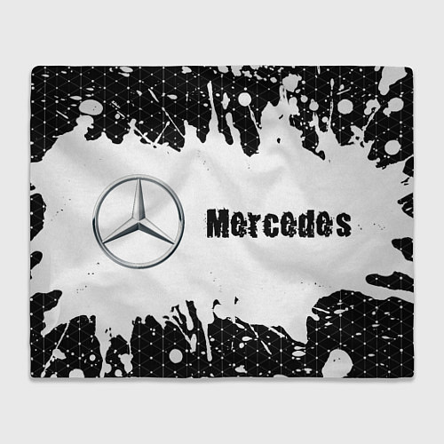 Плед MERCEDES Mercedes Брызги / 3D-Велсофт – фото 1