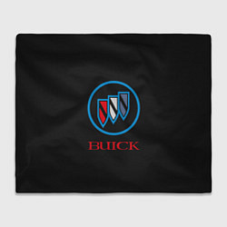 Плед флисовый Buick Emblem Logo, цвет: 3D-велсофт