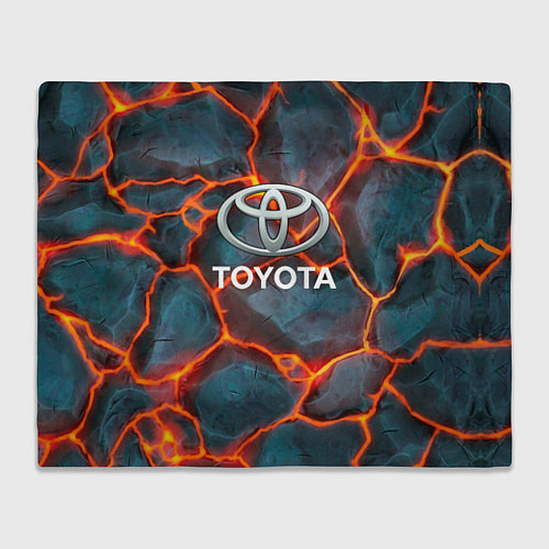 Плед Toyota Вулкан из плит / 3D-Велсофт – фото 1