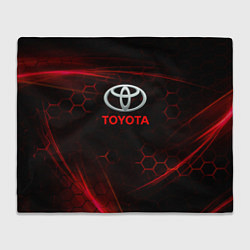 Плед Toyota sport соты