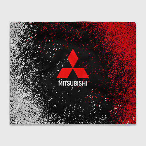 Плед Mitsubishi Logo auto / 3D-Велсофт – фото 1