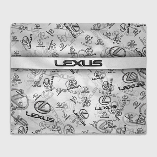 Плед LEXUS BIG EMBLEMA PATTERN / 3D-Велсофт – фото 1