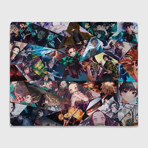 Плед Kimetsu no aiba Все персонажи / 3D-Велсофт – фото 1