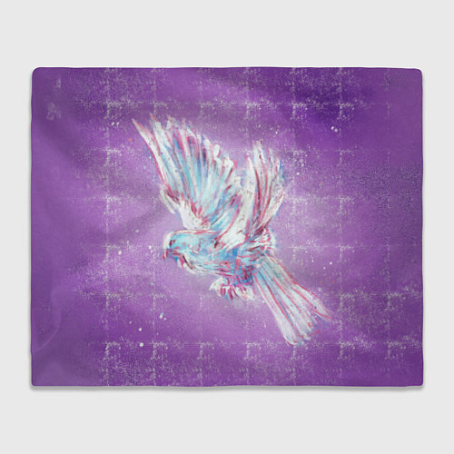 Плед Голубь мира дизайнерский / 3D-Велсофт – фото 1