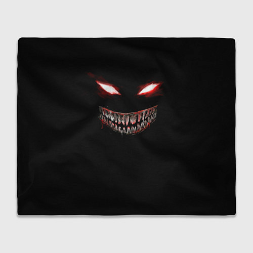 Плед Красноглазый демон Dead Inside / 3D-Велсофт – фото 1