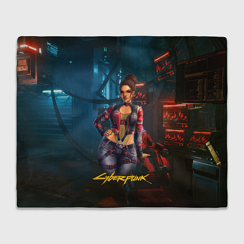 Плед Panam sexy cyberpunk2077 18 / 3D-Велсофт – фото 1