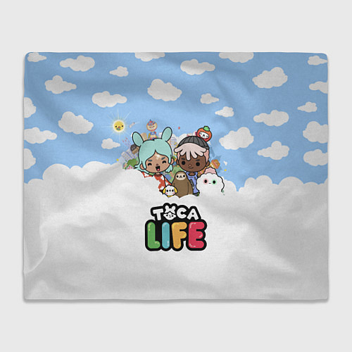 Плед Toca Life Sky / 3D-Велсофт – фото 1