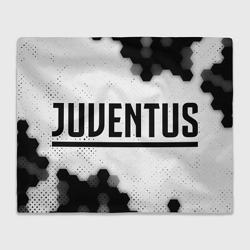 Плед ЮВЕНТУС Графика 2 / 3D-Велсофт – фото 1