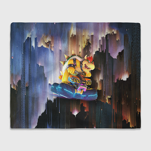 Плед Bowser racer Mario Kart 8 Deluxe / 3D-Велсофт – фото 1