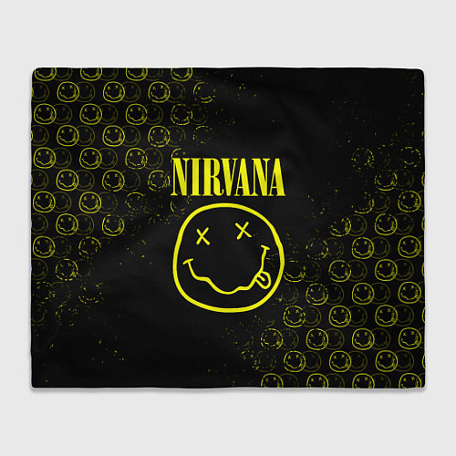 Плед NIRVANA логотипы / 3D-Велсофт – фото 1