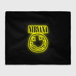 Плед флисовый NIRVANA неон, цвет: 3D-велсофт