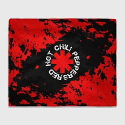 Плед флисовый Red hot chili peppers RHCP, цвет: 3D-велсофт