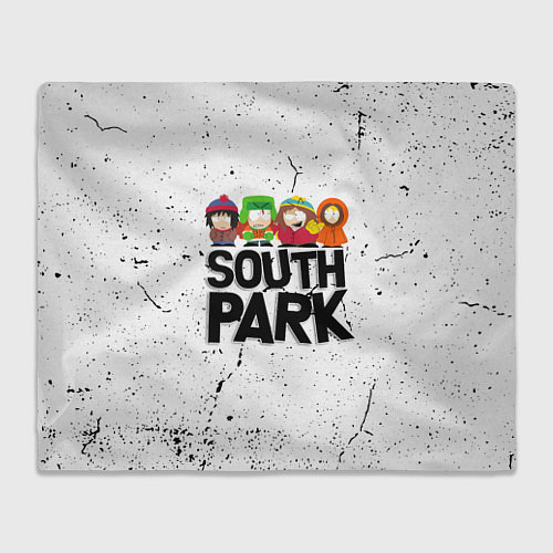 Плед Южный парк мультфильм - персонажи South Park / 3D-Велсофт – фото 1